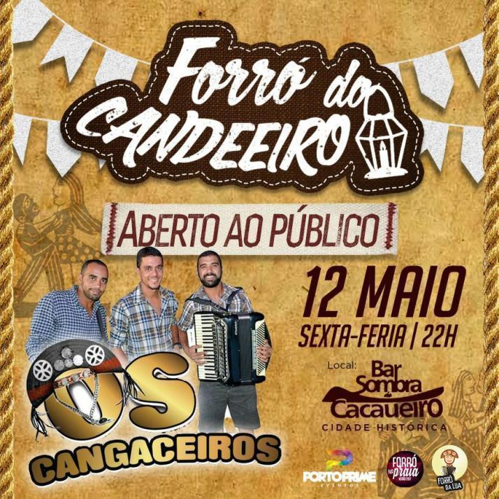 Cartaz   Bar Sombra do Cacaueiro - Centro Histrico, Sexta-feira 12 de Maio de 2017