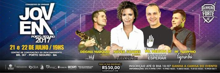 Cartaz   Campus Sosgenes Costa da UFSB - BR 367, km 10, Do dia 21 ao dia 22/7/2017