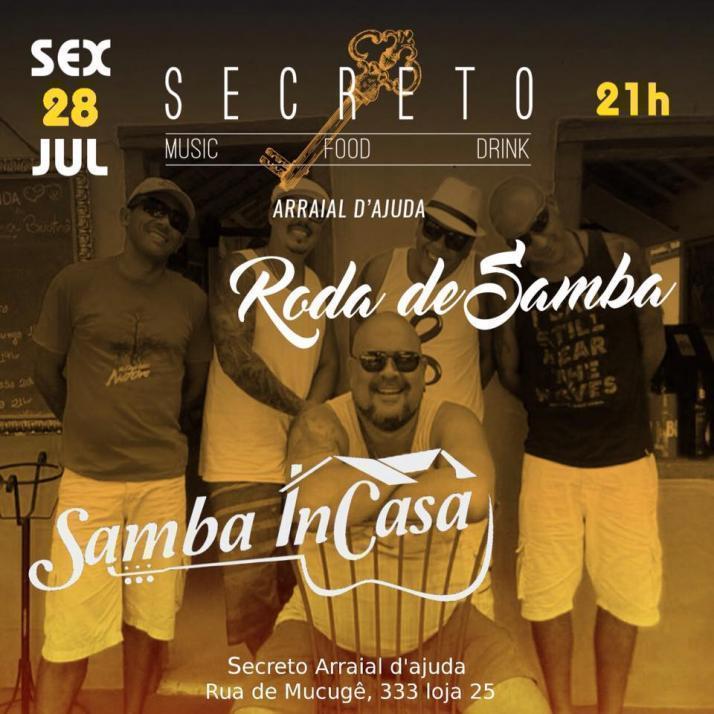 Cartaz   Secreto - Rua do Mucug 233 - Shopping d'Ajuda, Sexta-feira 28 de Julho de 2017