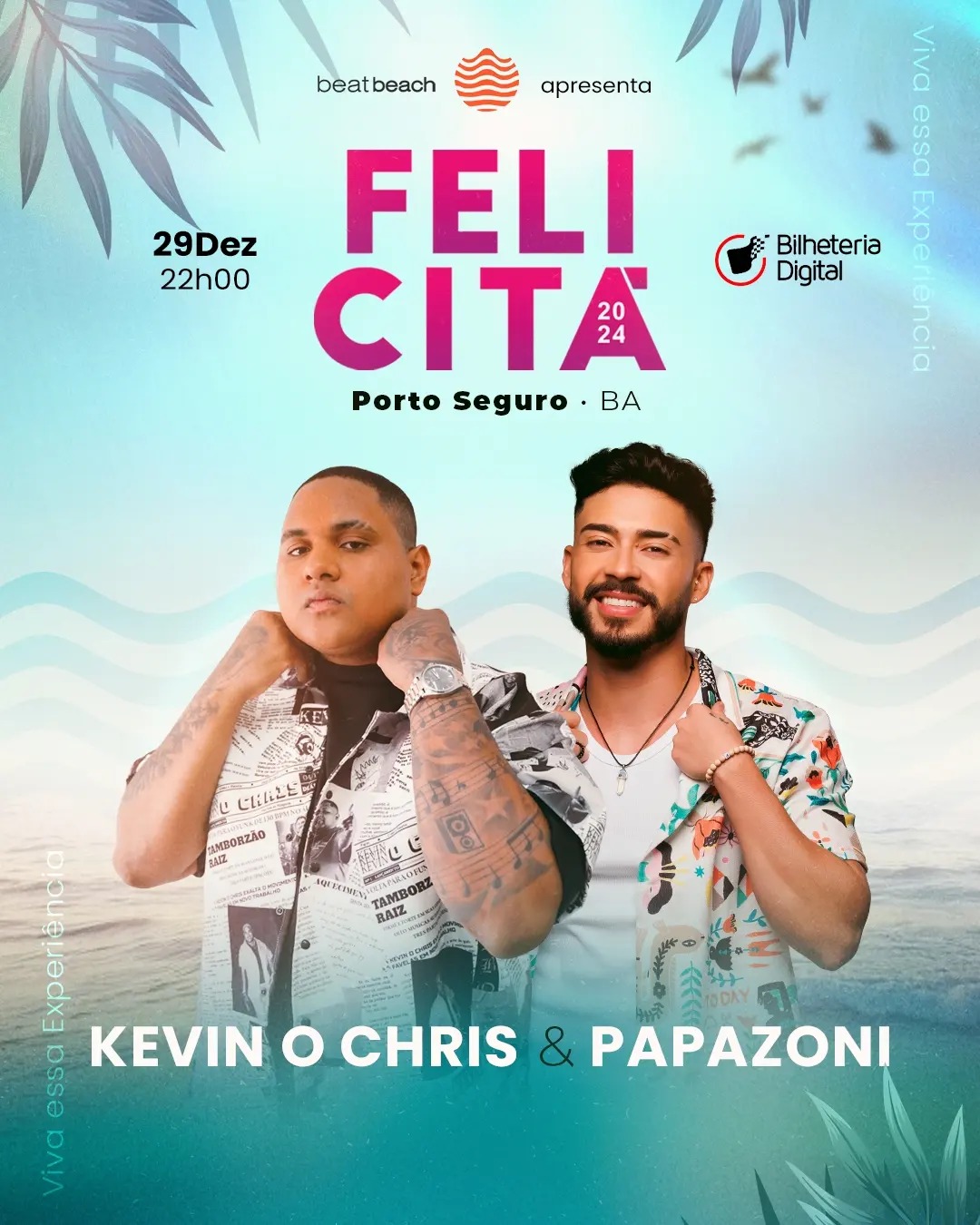 Cartaz   Beat Beach - Av. Beira Mar, 5585 - Praia de Taperapu, Sexta-feira 29 de Dezembro de 2023