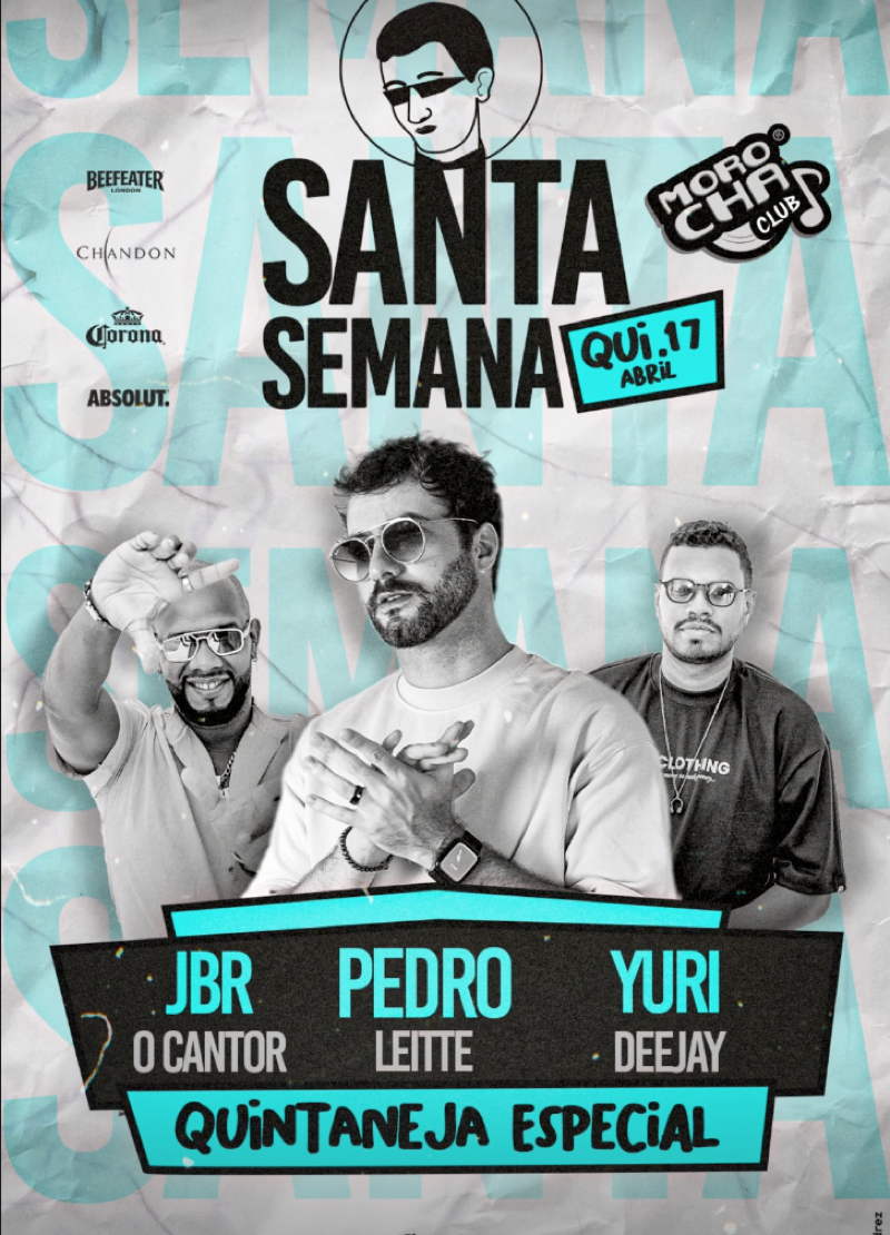 Cartaz   Morocha Club - Estrada do Mucug, 290, Quinta-feira 17 de Abril de 2025