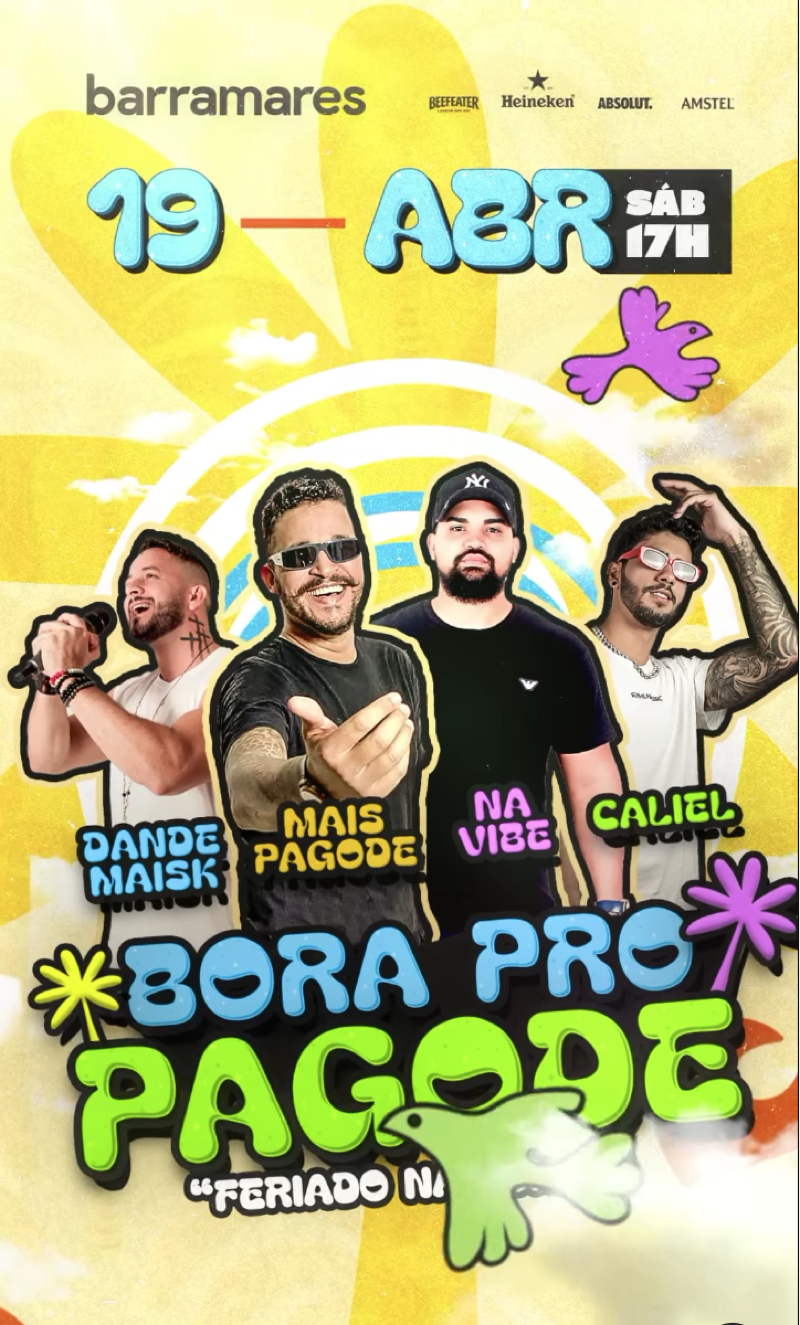 Cartaz   Barramares - Av. Beira Mar, 8000 - Praia de Taperapuan, Sábado 19 de Abril de 2025
