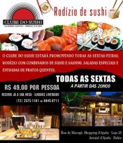 panfleto Rodzio de Sushi 