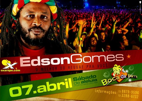 Cartaz   Boca da Barra - Av. Beira Mar km 5, Praia de Taperapuan, Sábado 7 de Abril de 2012
