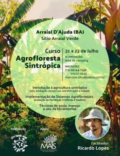 panfleto Curso prtico de Sistemas Agroflorestais