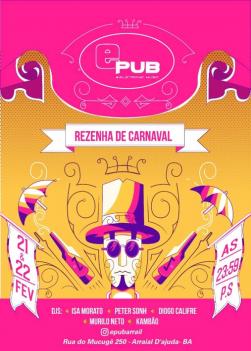 panfleto Rezenha de Carnaval