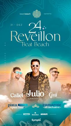 panfleto Rveillon Beat Beach 2024