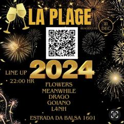 panfleto Rveillon La Plage 2024