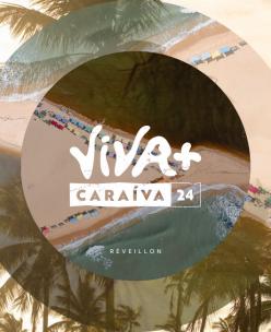 panfleto Réveillon Viva+ Caraíva 2024