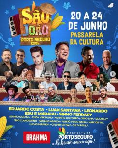 panfleto So Joo em Porto Seguro