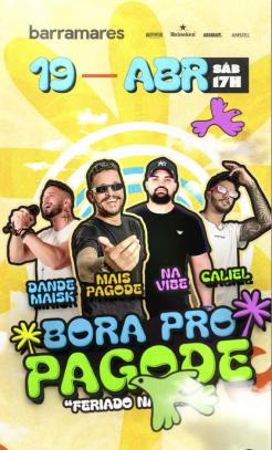 panfleto Bora pro pagode