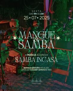panfleto Mangue & Samba