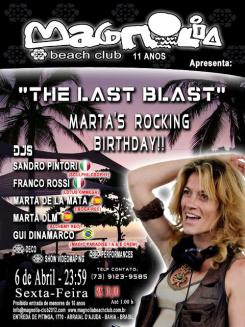 panfleto The Last Blast