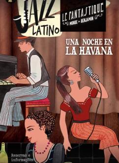 panfleto Jazz Latino - Una noche en la Havana