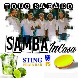 panfleto Samba InCasa & DJ Zenon