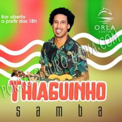 panfleto Thiaguinho Samba