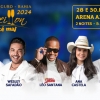 panfleto Rveillon Ax Moi 2024 - Joo Gomes, Lo Santana, Xanddy Harmonia, Ana Castela