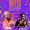 panfleto JBR Cantor + Dj Carlos Martins