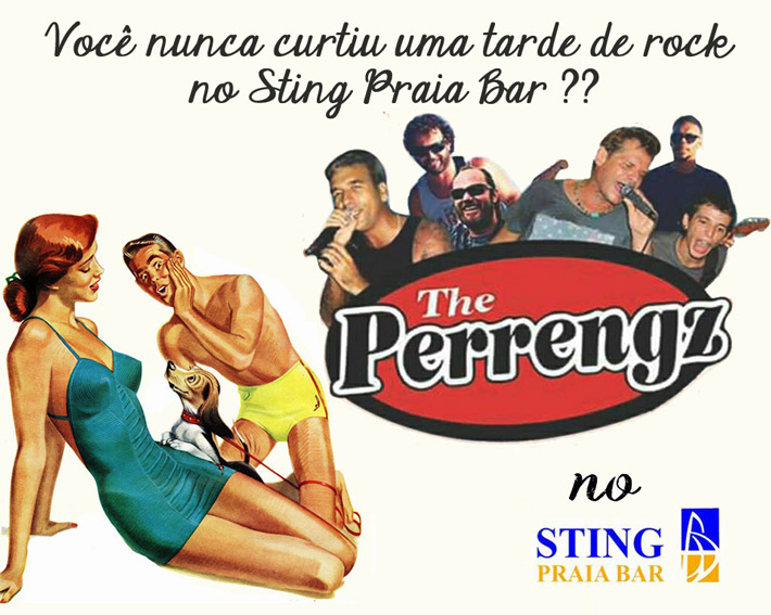 Cartaz  - Sting Praia Bar - Estrada da Balsa, 1937 - Praia de Araape, Domingo 2 de Julho de 2017