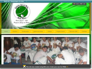 panfleto Capoeira Sul da Bahia