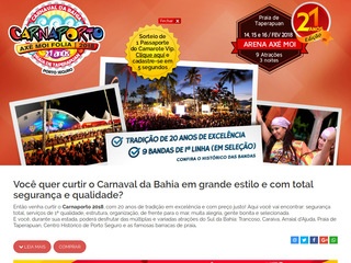 panfleto Carnaval Axé Moi 2024 - Axé Moi Folia